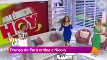 Nicola Porcella es criticado por la prensa de Perú