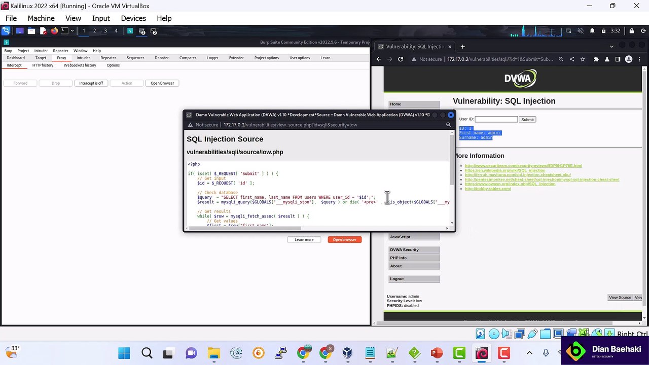 #15 SQL Injection - Belajar Pentest SQL Injection Web DVWA # ...