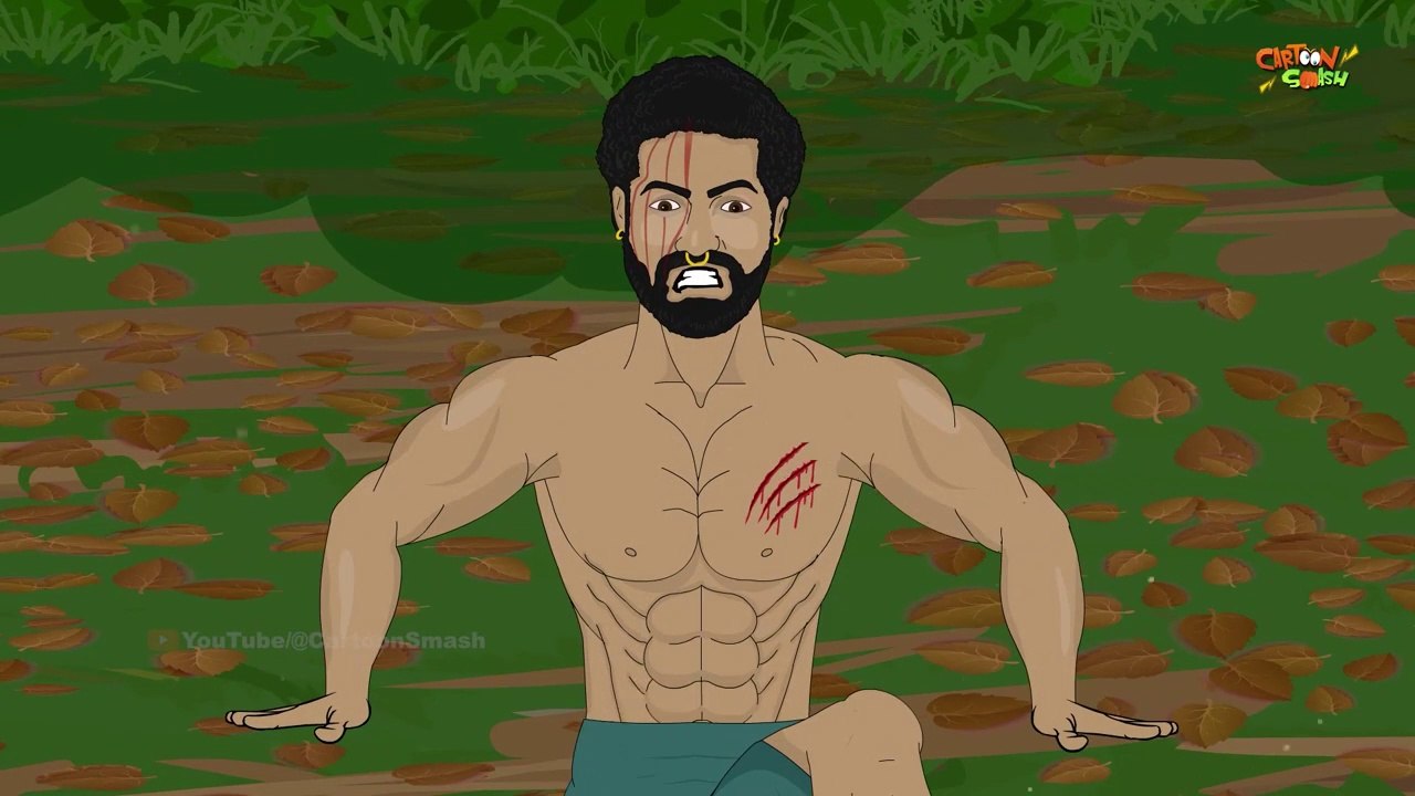RRR Tiger Fight Scene _ Movie vs Reality _ Spoof Part - 1 _ Jr. NTR ...