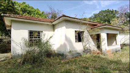 CASA ABANDONADA, OUVI VOZES E ELE APARECEU