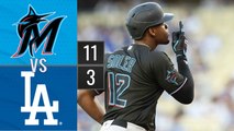 Resumen Marlins de Miami vs Dodgers de Los Ángeles | MLB 18-08-2023