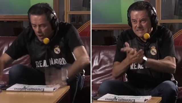 De la incredulidad con el gol de Arribas al alucine con Bellingham y el golazo de Vinicius: Roncero es ‘show’