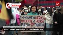 Elecciones en Ecuador se harán entre miedo y polémica; esto sabemos