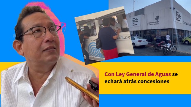 Con Ley General de Aguas se echarán atrás las concesiones
