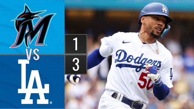 Resumen Marlins de Miami vs Dodgers de Los Ángeles | MLB 18-08-2023