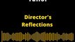 DIRECTOR'S REFLECTIONS | THE JOURNALISTS TAILOR