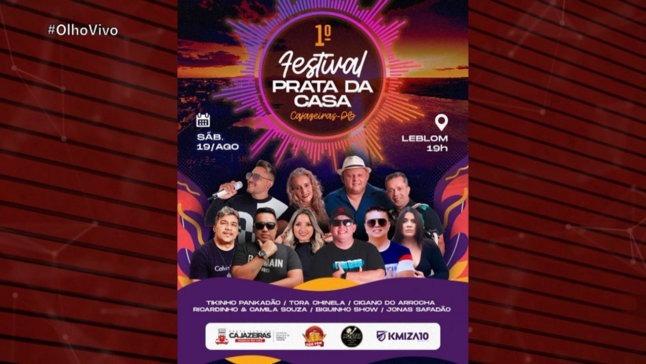 Festival Prata da Casa acontece em Cajazeiras e...