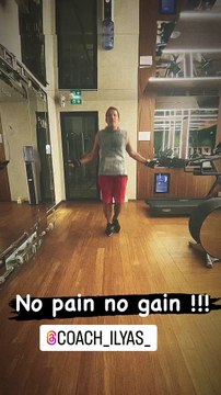 En réponse aux moqueries de son fils, Benjamin est même allé plus loin et a posté, quelques heures plus tard, une vidéo de lui en plein entraînement sportif.