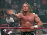 Triple H of D-Generation-X Encourages WWE Fan to Flash Her Boobs at WWF 'Raw is War' event (July 20, 1998)