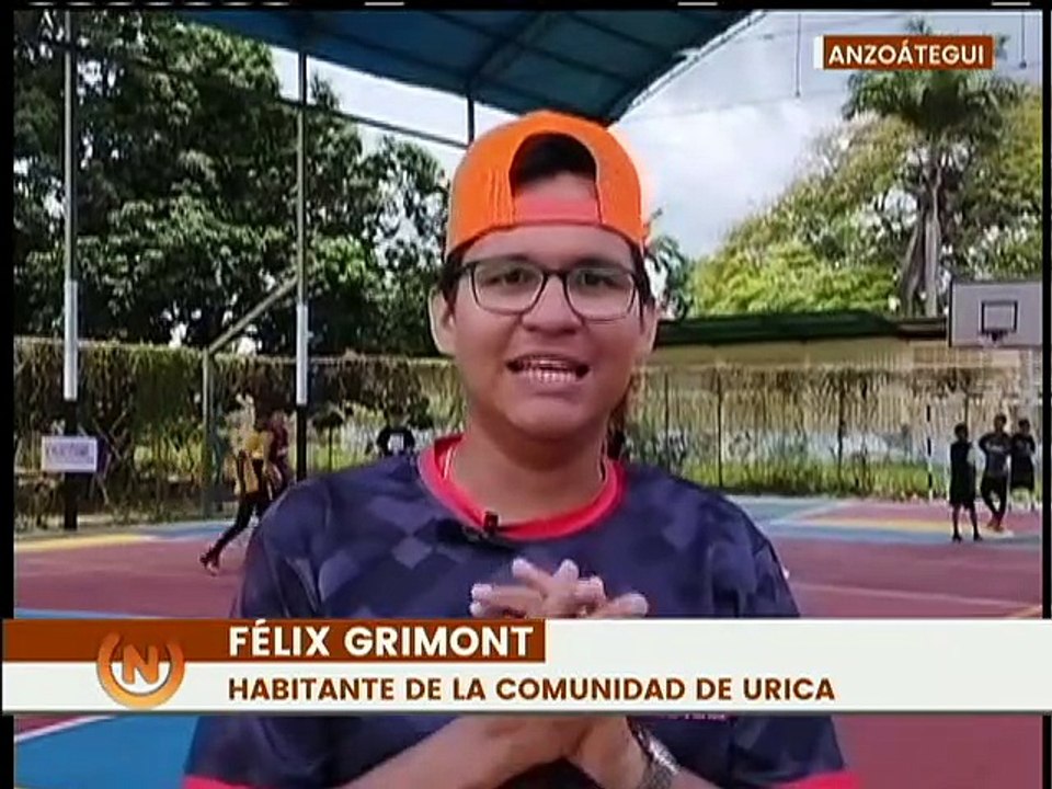 GMBNBT rehabilita cancha central de la parroquia Urica en el estado Anzoátegui