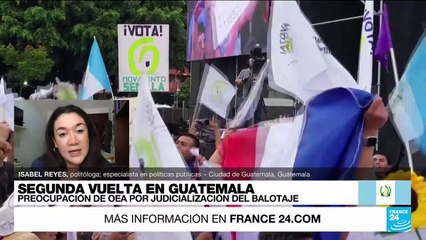 Isabel Reyes: "Hay incertidumbre con lo que pueda pasar en las elecciones en Guatemala"