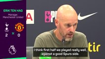 'It is obvious why we signed a striker' - Ten Hag laments wasteful United in Spurs defeat
