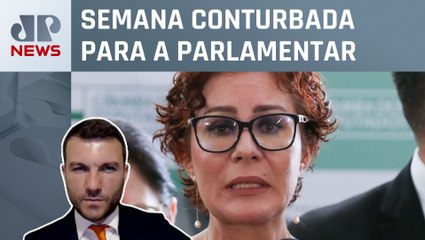 Carla Zambelli recebe alta e STF forma maioria para torná-la ré no caso da arma