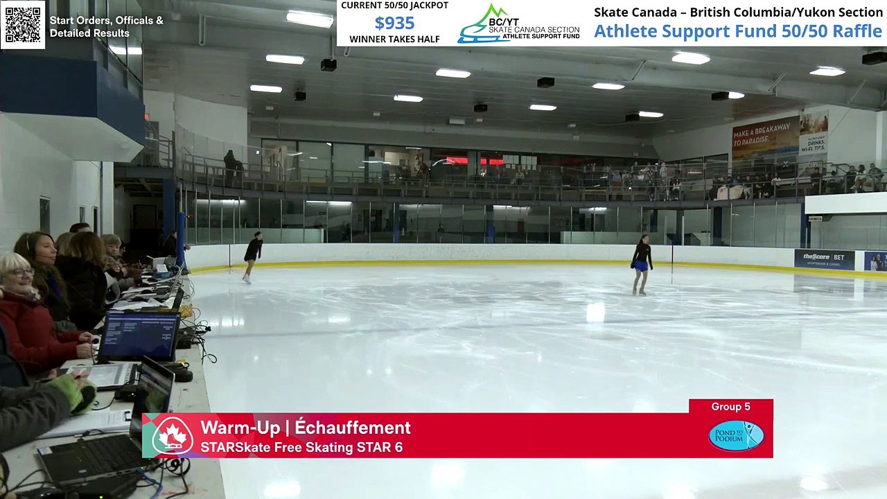 STAR 6 Women Free Program Gp5 - 2023 Super Series BC Summer Skate - Rink 1