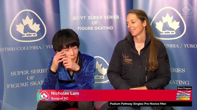 Pre-Novice Men Short Program 2023 Super Series BC Summer Skate - Skate Canada Rink (23)