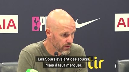 2e j. - Ten Hag : "On comprend mieux pourquoi on a recruté un buteur"