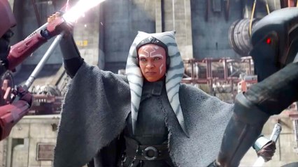 Dual Lightsaber Clip from Disney+'s Star Wars Series Ahsoka