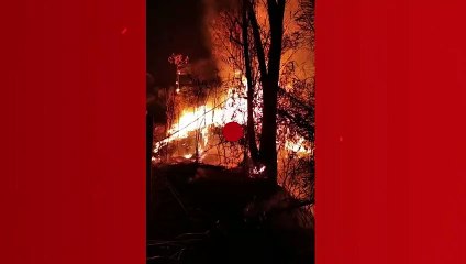 Fogo avança em Morro de Santo Antônio em MT