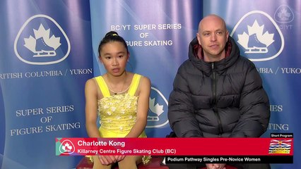 Pre Novice Women Short Group 4 - 2023 Super Series BC Summer Skate - Skate Canada Rink
