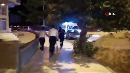 Çorum'da komşular arasında çıkan bıçaklı kavgada 1 kişi yaralandı