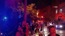 Gebze'de 6 Katlı Binanın Çatısında Yangın Çıktı