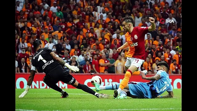 Trendyol Süper Lig: Galatasaray: 2 - Trabzonspor: 0 (Maç sonucu)