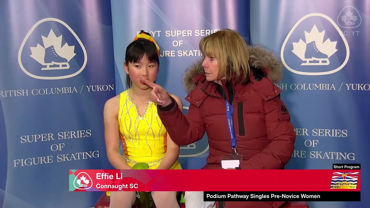 Pre-Novice Women Gp5 Short Program 2023 Super Series BC Summer Skate - Skate Canada Rink (25)