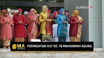 Peringatan HUT ke-78 Mahkamah Agung di Jakarta, Diramaikan dengan Acara Syukuran dan Potong Tumpeng