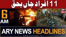 ARY News 6 AM Headlines 20th August 2023 |   -    | Prime Time Headlines