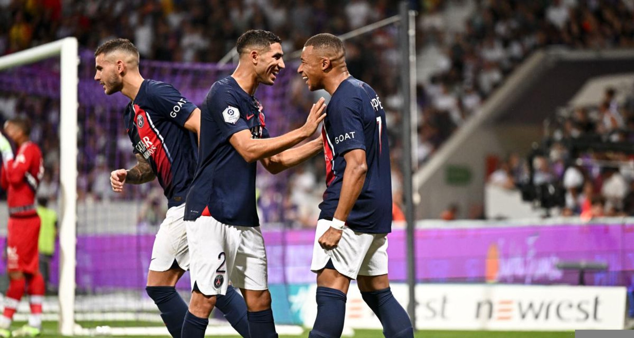 Paris Saint-Germain 5-2 Monaco: Kylian Mbappe on target as Luis Enrique's  men win Ligue 1 thriller - Eurosport