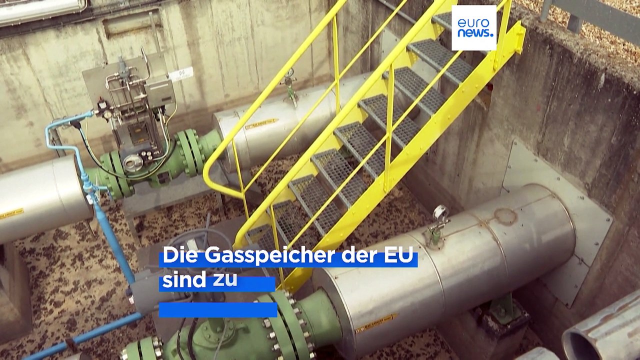 EU erreicht Ziel für die Gasspeicherung lange vor dem 1. November