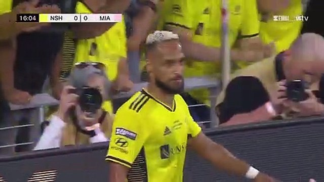 Messi Unbelievable Goal - Inter Miami vs Nashville 1-1 Highlights All Goals - 1st Half 2023