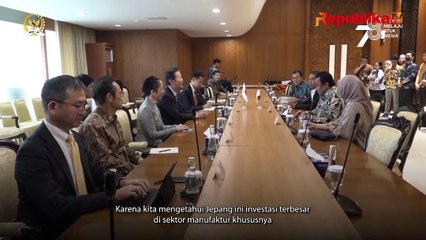 Bertemu Delegasi Jepang, DPR Dorong Investasi