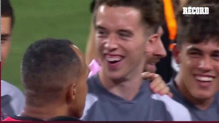 La sonrisa de Messi tras ser campeón