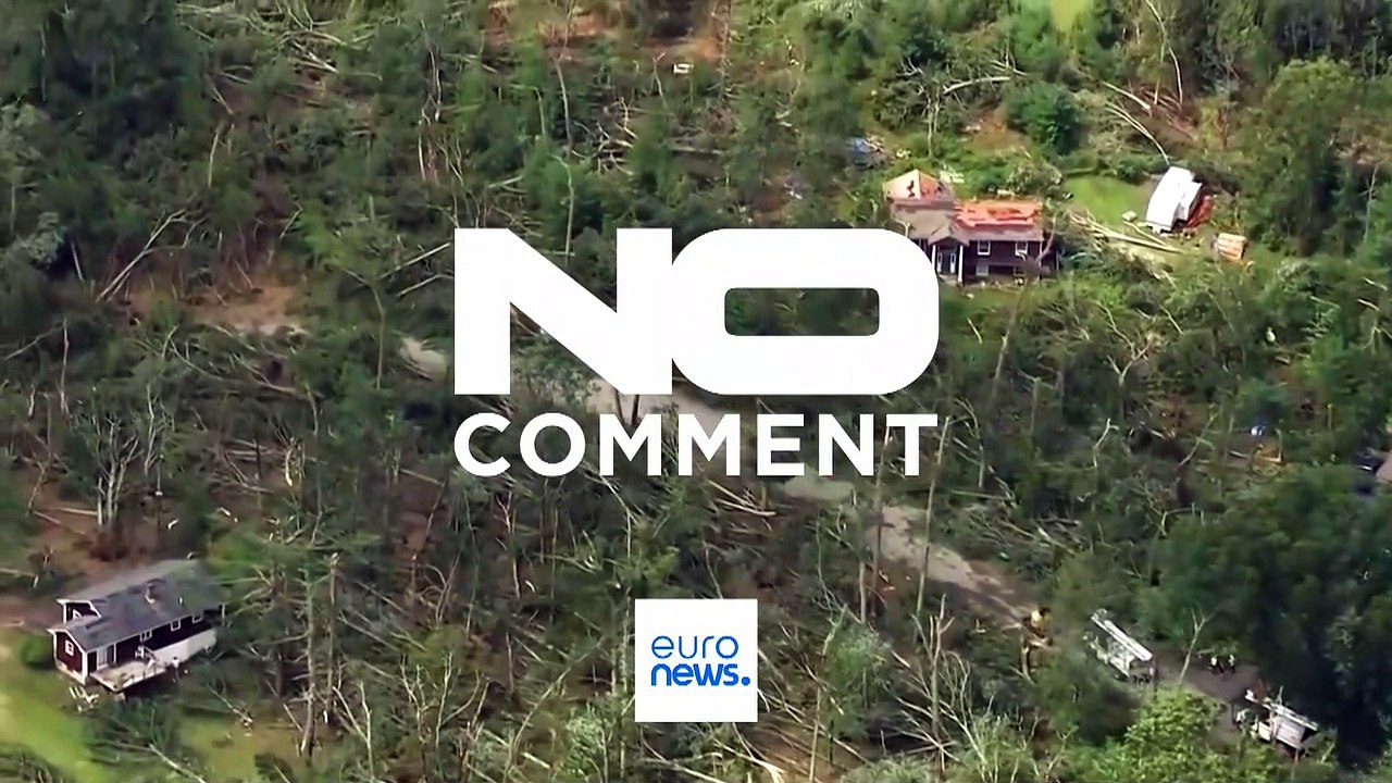 Tornado an der US-Ostküste: 'Als ob ein Güterzug durchs Haus rast'