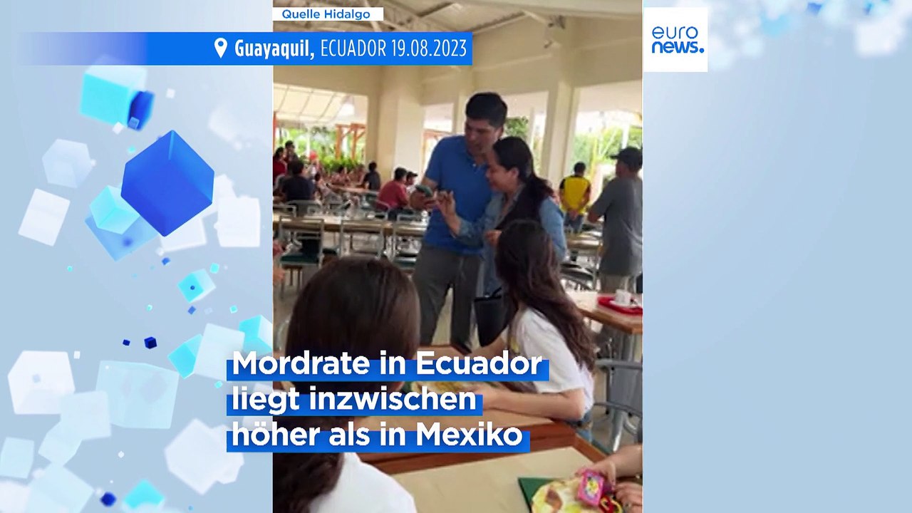 Ecuador wählt im Zeichen der Gewalt: "Wir haben ständig Angst"
