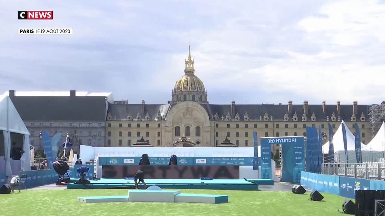 Tir à l'arc aux Invalides : épreuve test pour les Jeux olympiques