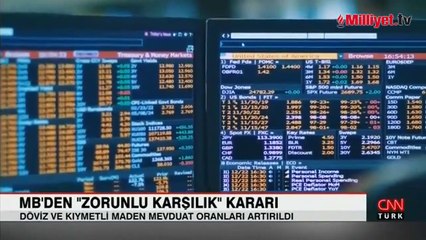 Merkez Bankası'ndan KKM ve TL mevduat adımı