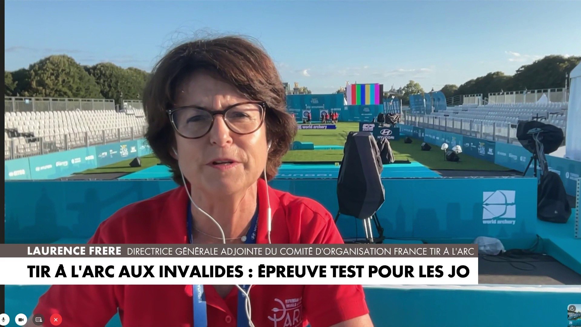 Coupe du monde de tir à l'arc aux Invalides : une - Ville de Paris