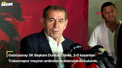 Galatasaray'da Dursun Özbek'ten hakemlere sert tepki: Ayıp yahu!