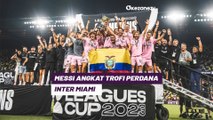 Lionel Messi Rayakan Gelar Perdana Inter Miami, Juara Leagues Cup 2023