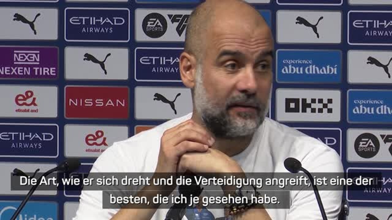 Guardiola: 'Foden hat unglaubliche Fähigkeiten'