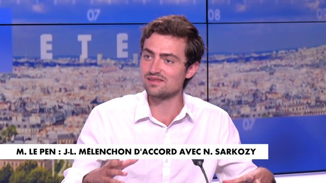 Nathan Devers : «Une chose est vraie dans ce que dit Jean-Luc Mélenchon : il y a certains éléments de dénominateur commun entre une partie de la majorité et le Rassemblement national»