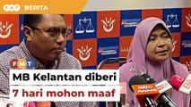Label 2 Adun pembangkang anti-Islam, MB Kelantan diberi 7 hari mohon maaf