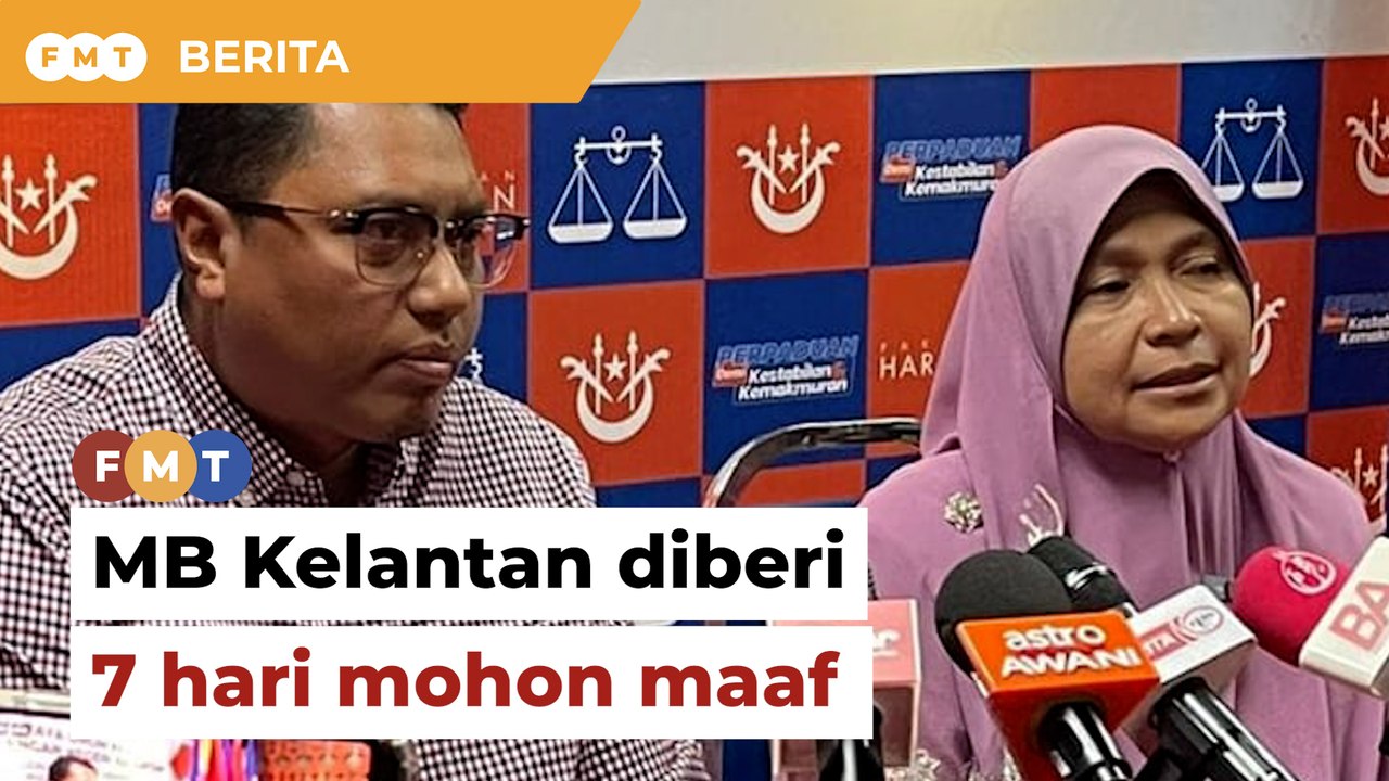 Label 2 Adun pembangkang anti-Islam, MB Kelantan diberi 7 hari mohon maaf
