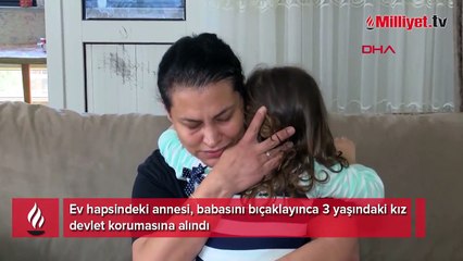 Annesi ev hapsi alınca 3 yaşındaki kızı devlet korumasına alındı