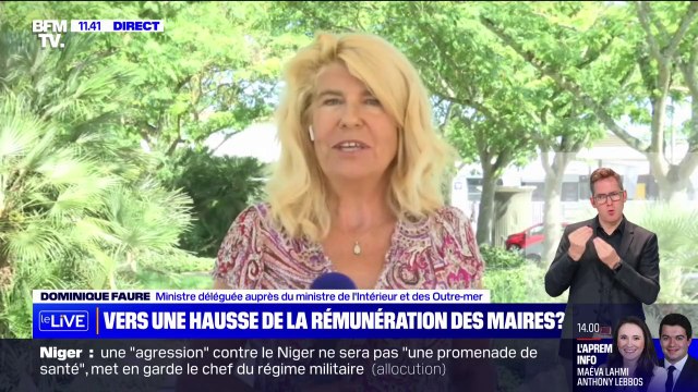 Rémunération des maires: Dominique Faure évoque les pistes d'une revalorisation des indemnités