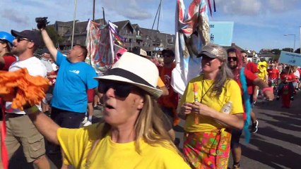 Fryderyk Chopin Tall ship crew fun and Parade