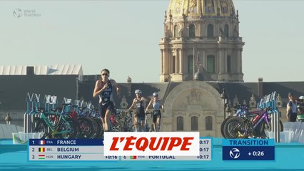 Le résumé du relais mixte - Triathlon - Test Event - Paris