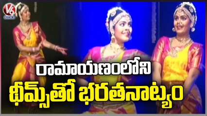Classic Dancer Ananya Malkud First Performance With Ramayana Theme At Birla Auditorium _  V6 News